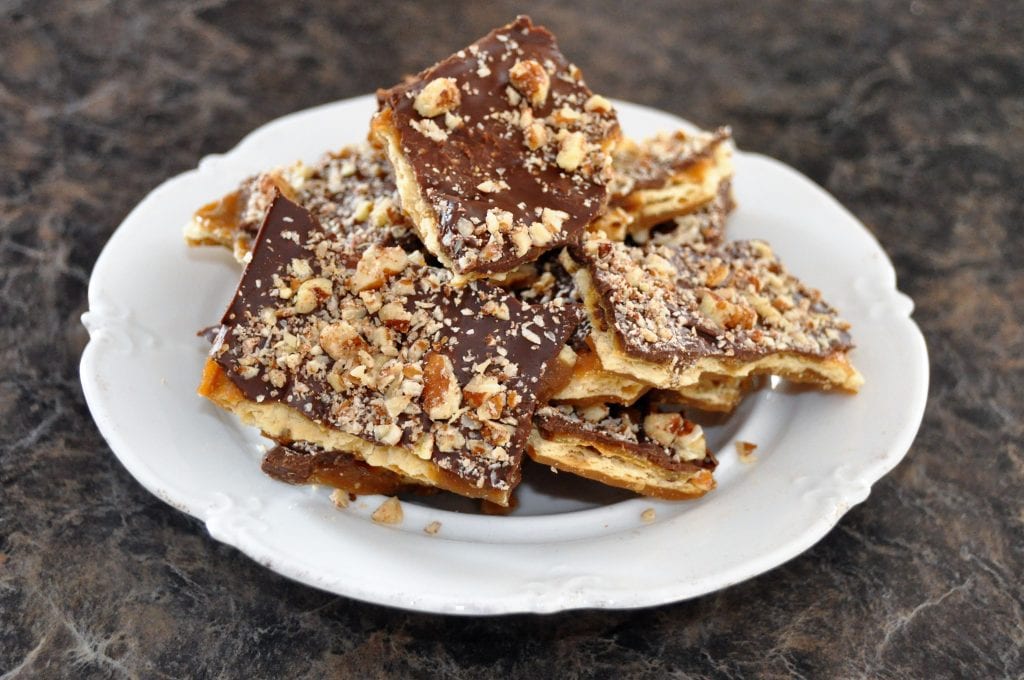 Saltine Toffee Cookies