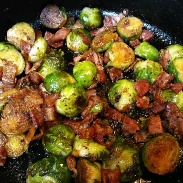 Skillet-Braised Brussels Sprouts Are Irresistible