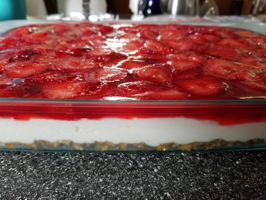 Strawberry Pretzel Salad