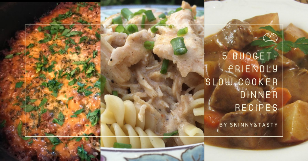 5 Budget-Friendly Slow Cooker Dinner Recipes