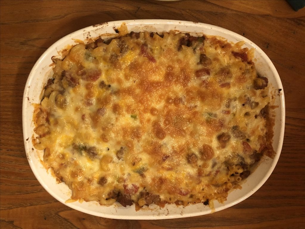 5-Ingredient Cheeseburger Macaroni Casserole