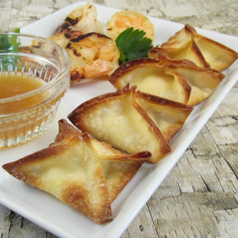 Baked Cream Cheese Wontons