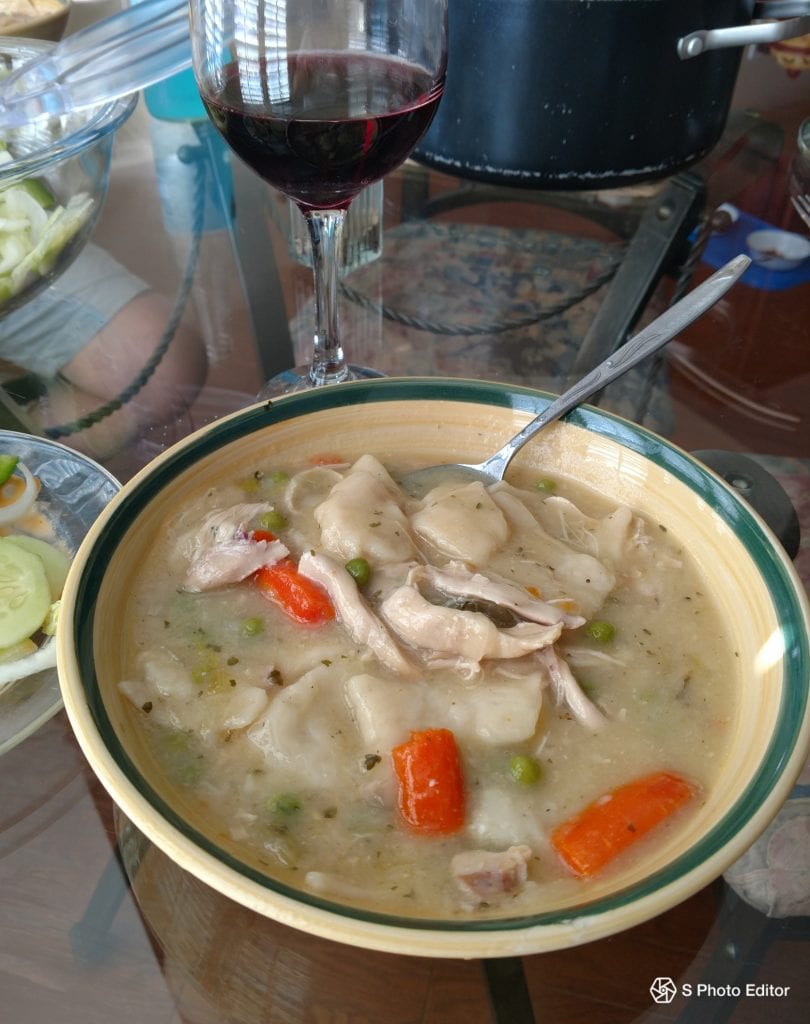 Better than Cracker Barrel® Chicken ‘n Dumplings