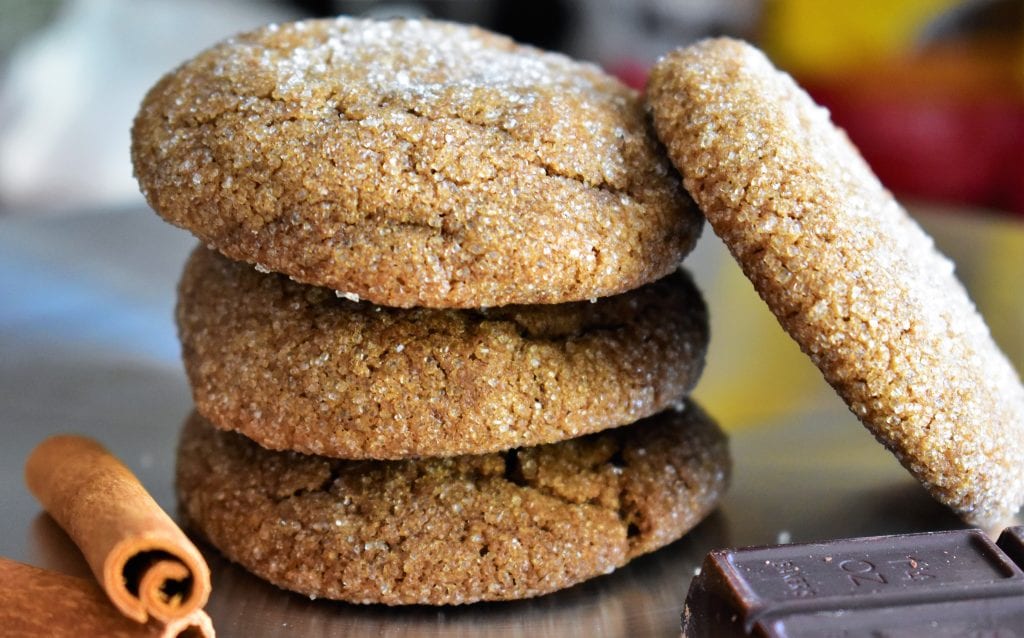 Buttery Chocolate-Cinnamon Sugar Cookies