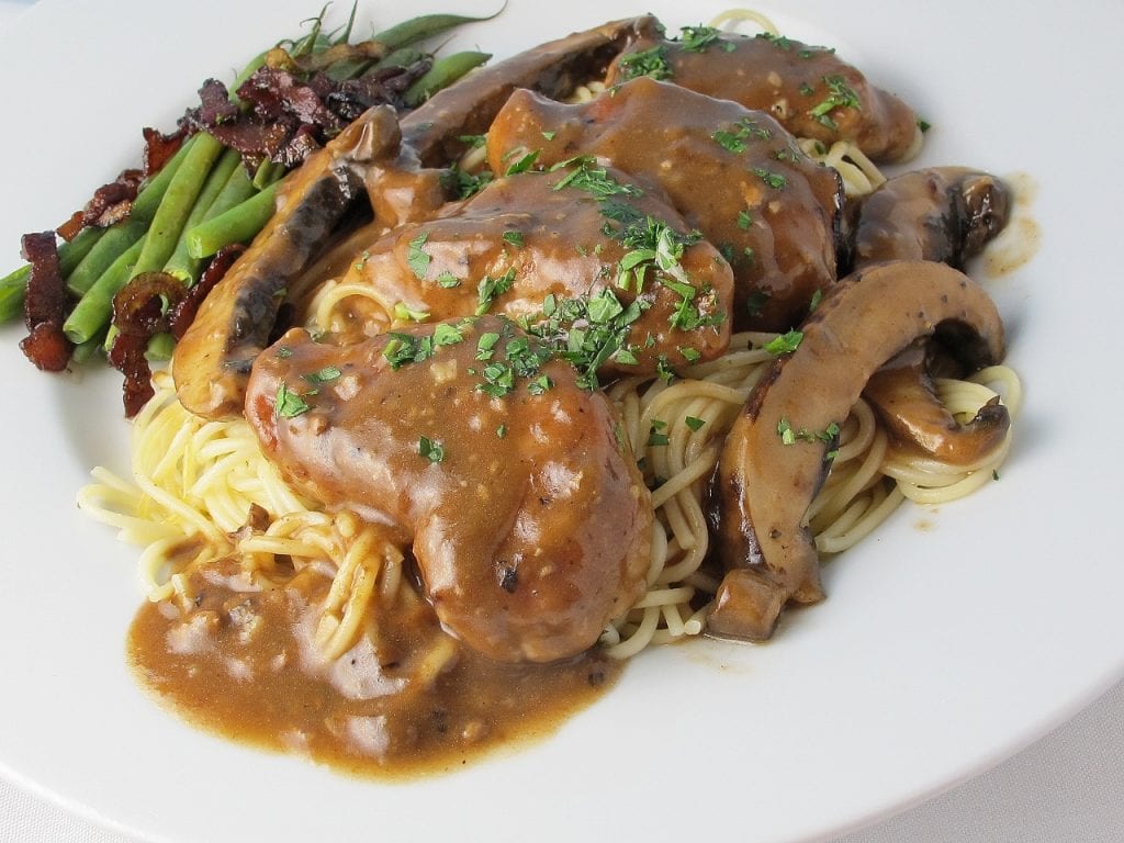 Chicken Marsala with Portobello Mushrooms