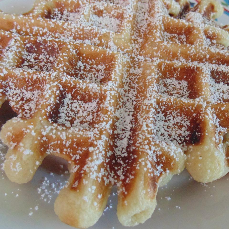 Funnel Cake Waffles