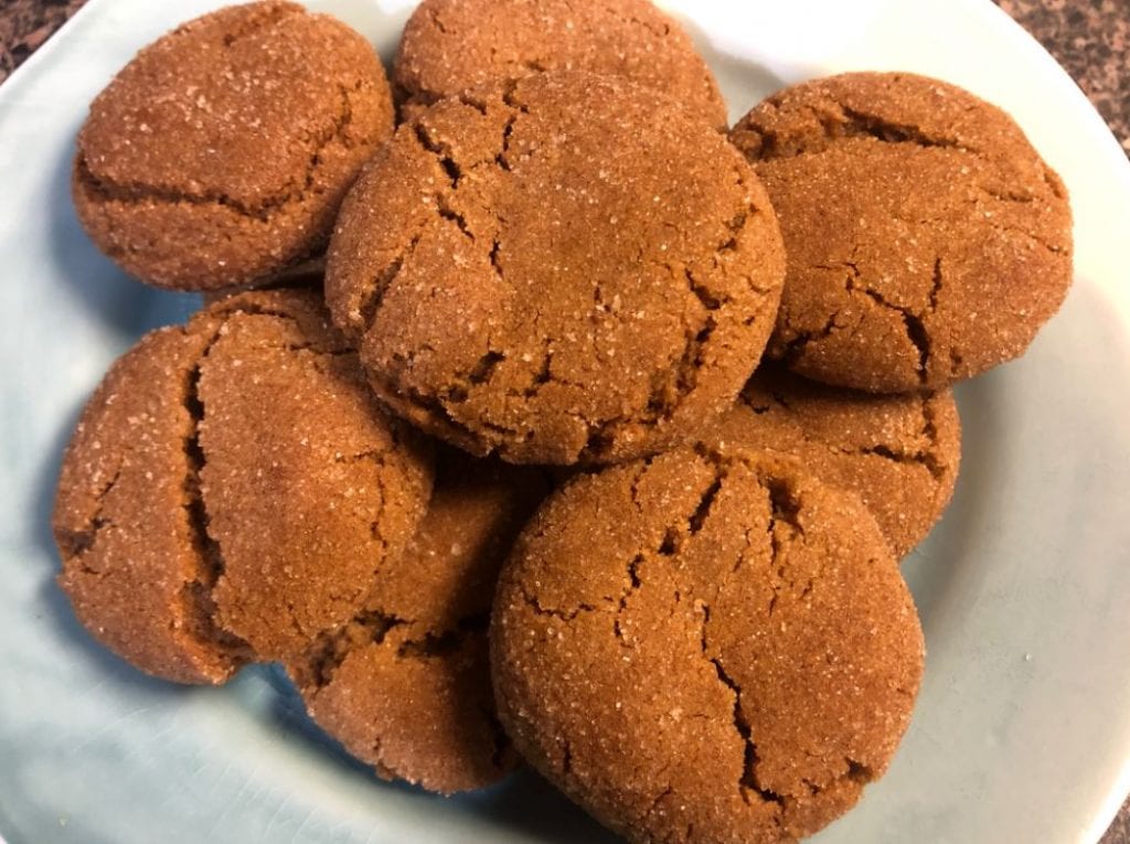 Grandma’s Gingersnap Cookies