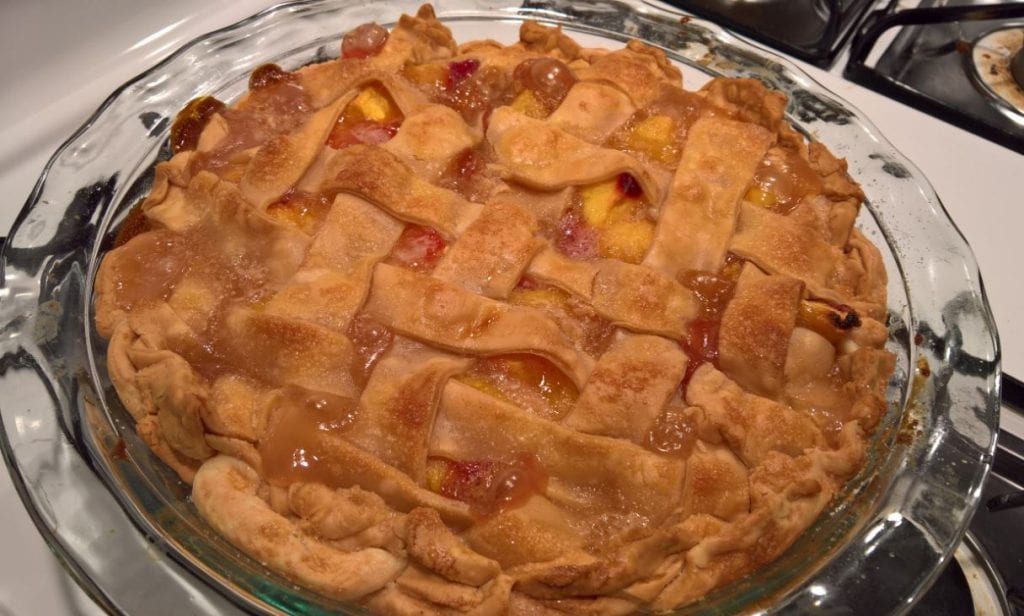 My favourite Peach Pie