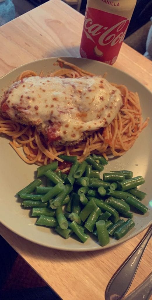 Oven Baked Chicken Parmesan