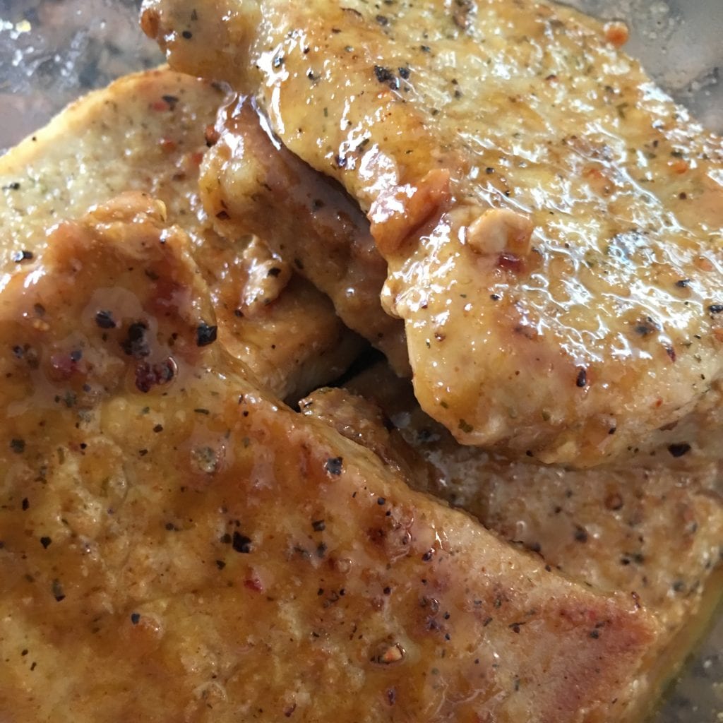 Super-Easy Honey Mustard Pork Chops