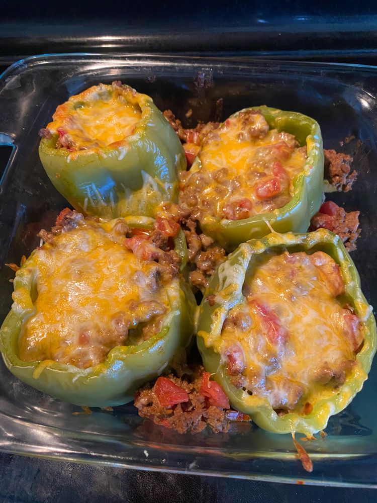 Taco Stuffed Bell Peppers (Keto Stuffed Peppers)