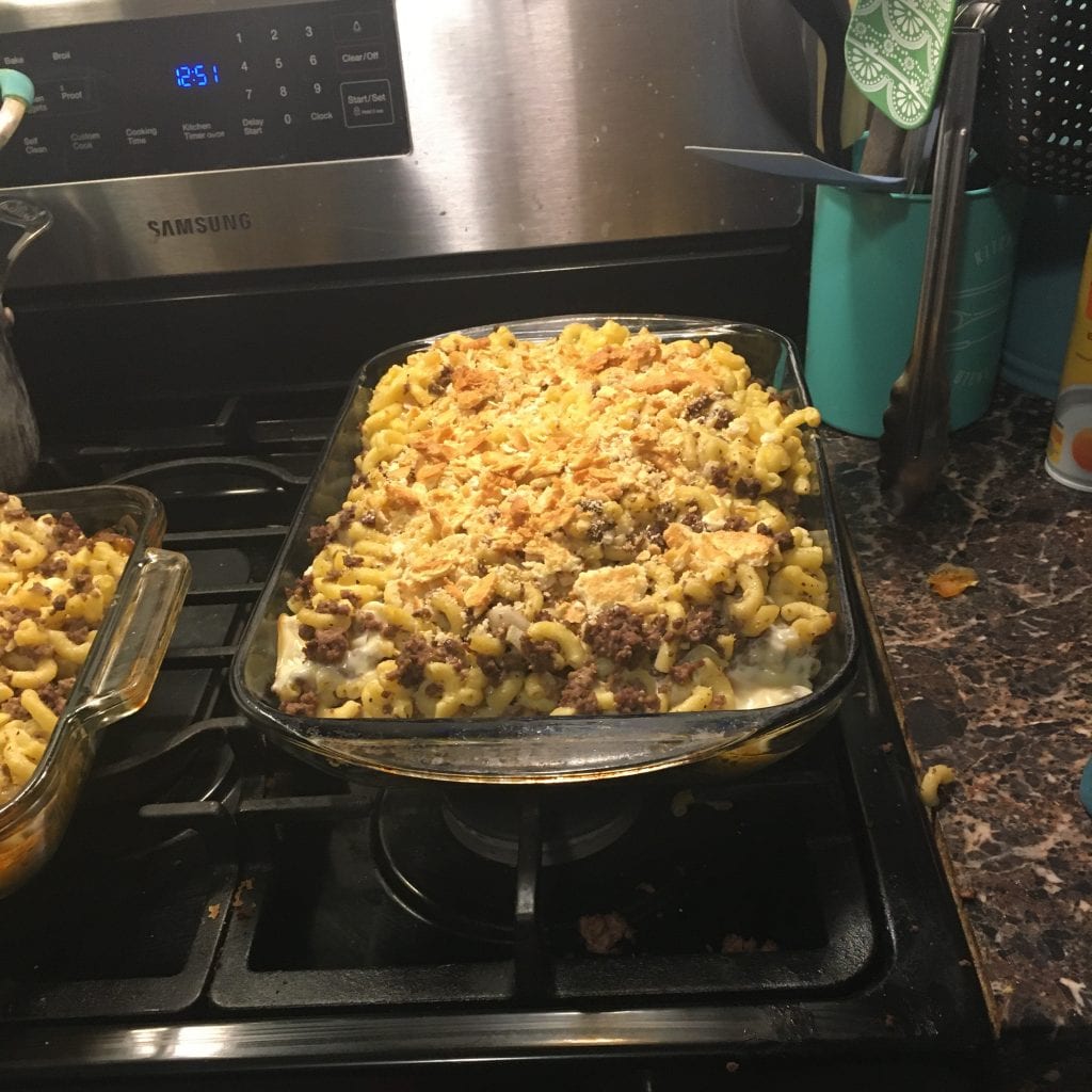 Cheesy Macaroni and Hamburger Casserole Is Just the Comfort Food You Need