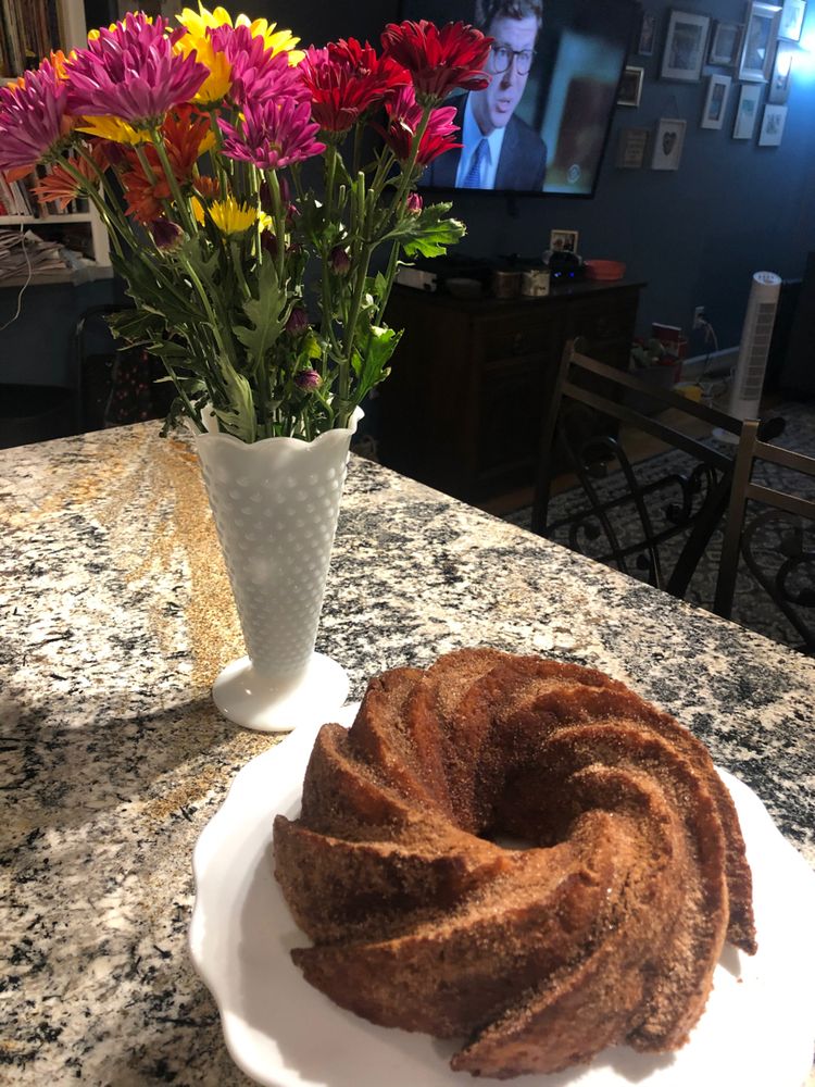 APPLE CIDER DONUT CAKE