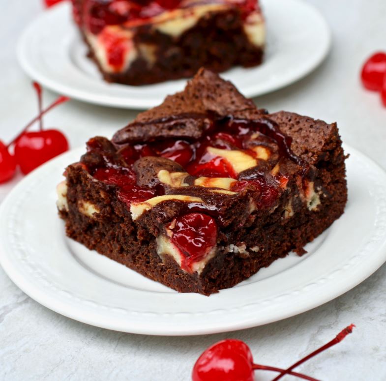 Cherry Cheesecake Brownies