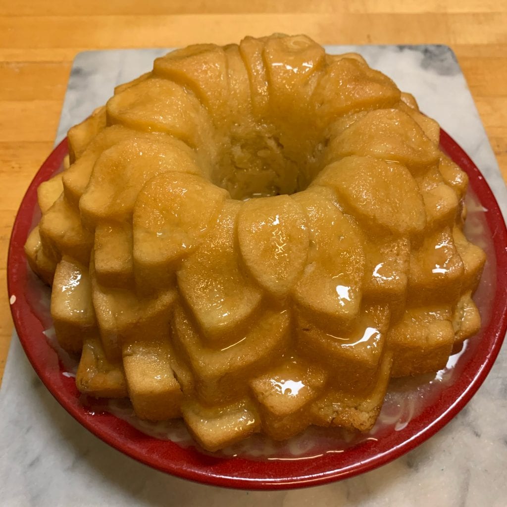 Crumbly Lemon Bundt Cake with Glaze