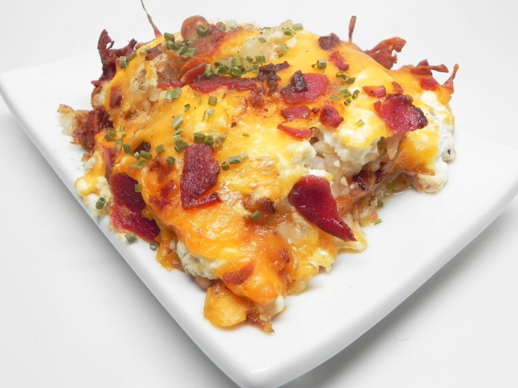 It’s Time to Make This Decadent Loaded Hash Brown Potato Casserole