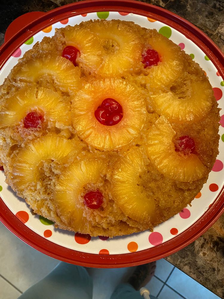 Super-Secret Recipe For The Best Tasting Pineapple Upside Down Cake Ever