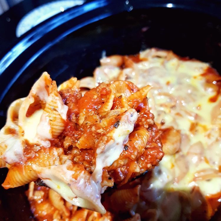 Slow Cooker Cheesy Baked Ziti Skinny And Tasty Recipes