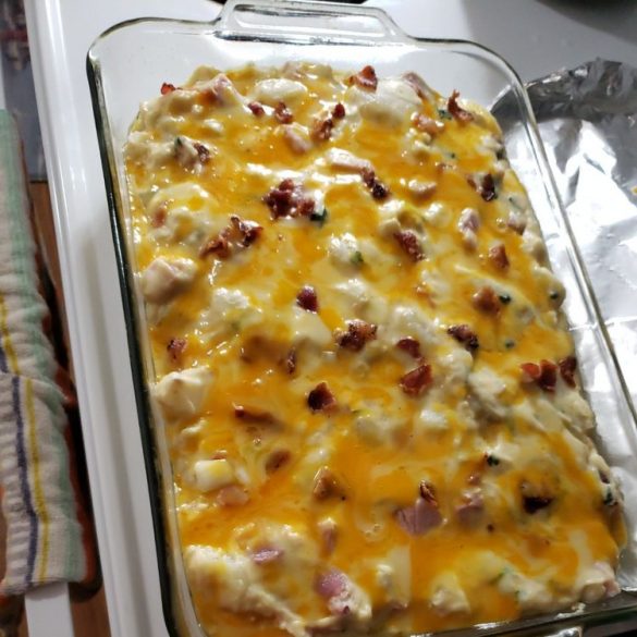 Cheesy Ham and Potato Casserole – Skinny & Tasty Recipes