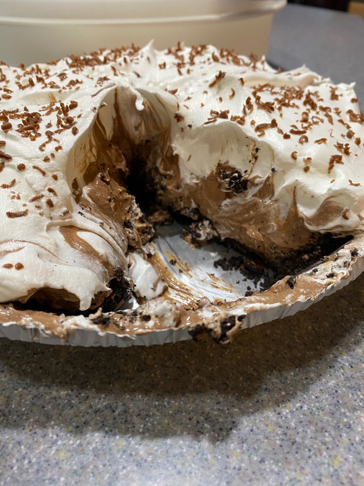 Chocolate Cream Pudding Pie