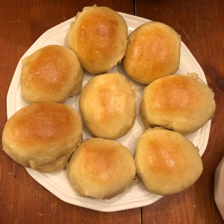 Easy Big Fat Yeast Rolls Recipe