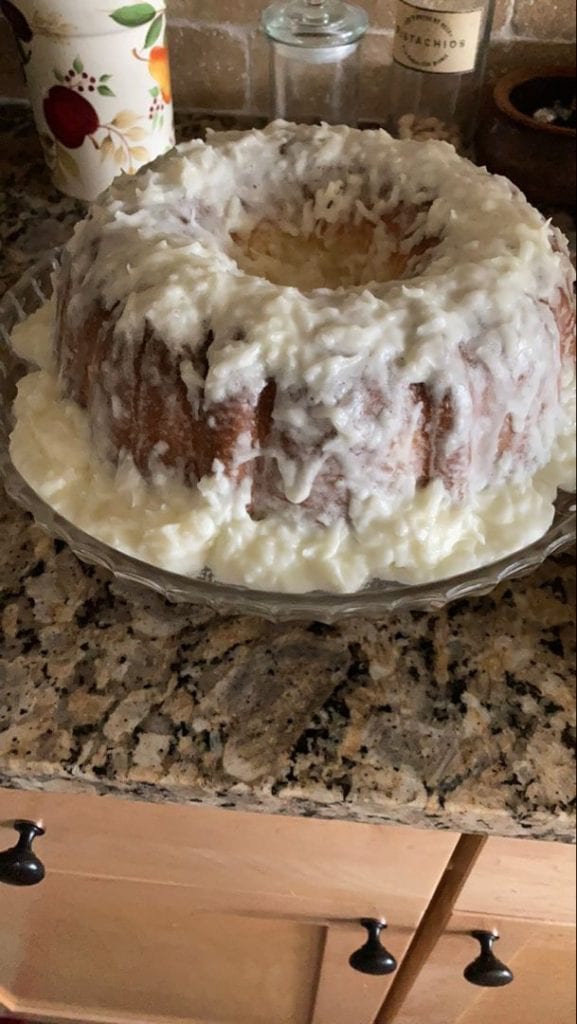 Malibu Rum Coconut Bundt Cake