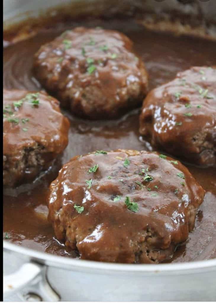 Best Salisbury Steak Recipe with Mushroom-Onion Gravy