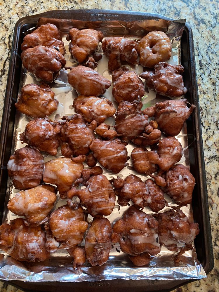 Fresh Peach Fritters