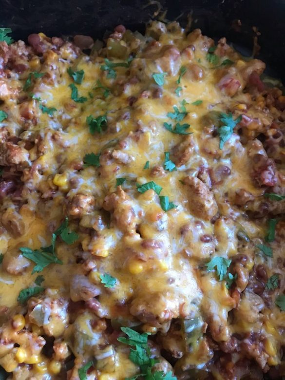 Healthy Taco Casserole (Weight Watchers Friendly)