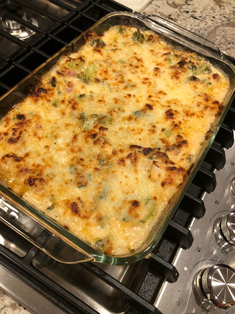 Keto Chicken Cheese Bake