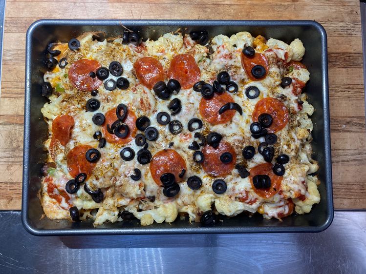 LOW CARB PIZZA CASSEROLE