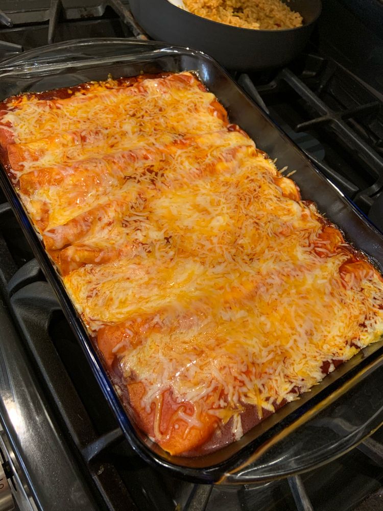 SOUR CREAM ENCHILADAS