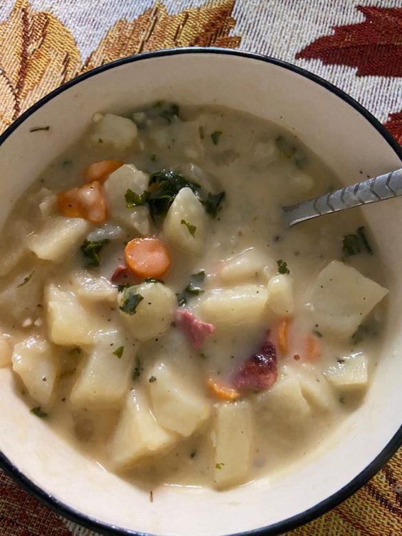WEIGHT WATCHER RECIPES CROCK POT POTATO SOUP