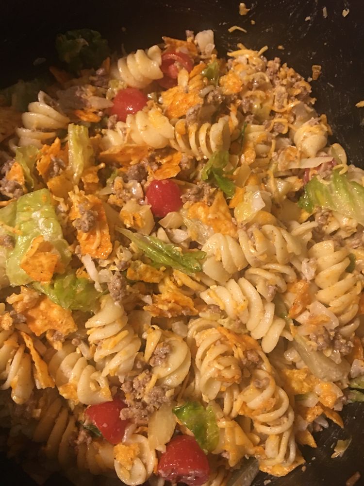 Doritos Locos Taco Pasta Salad!