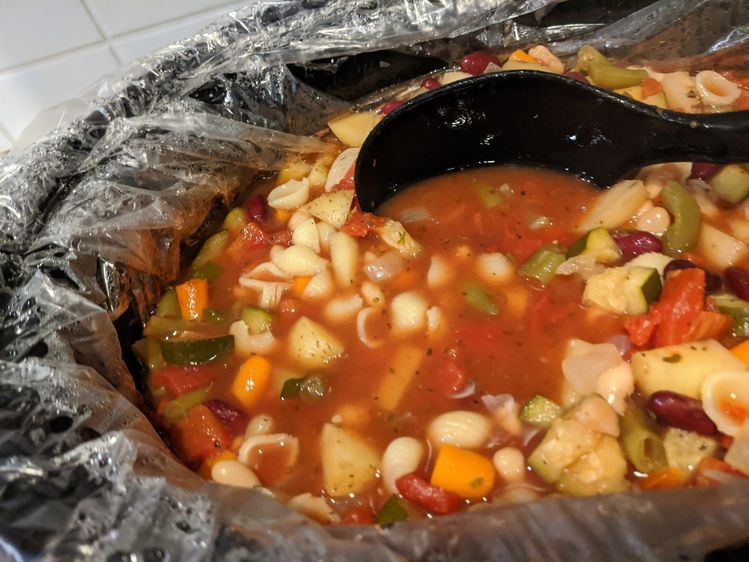 Best Ever Slow Cooker Minestrone Soup