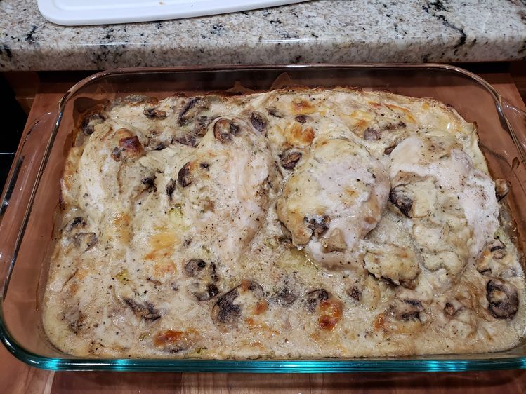 HOW TO MAKE CREAMY CHICKEN BAKE RECIPE