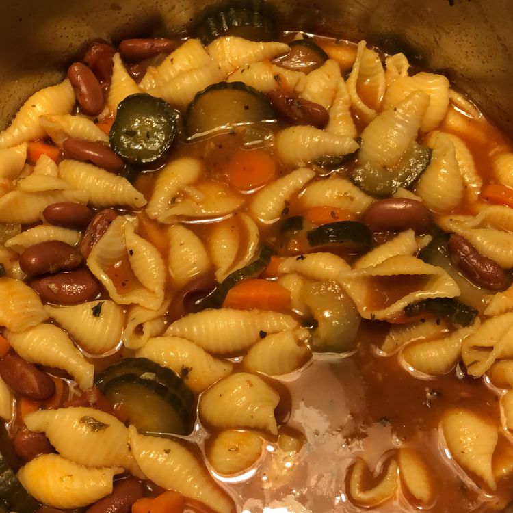 Instant Pot Minestrone Soup