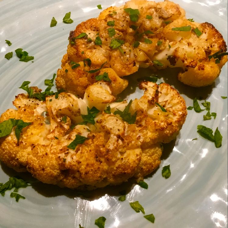 Roasted Cauliflower Steaks