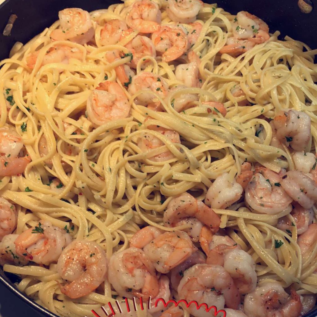 Shrimp Scampi with Pasta Will Easily Become a New Favorite Weeknight Meal