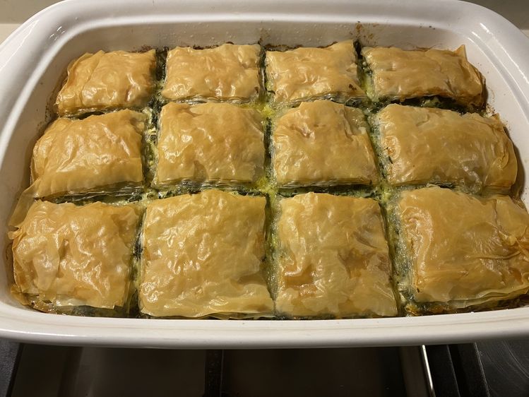 Spinach Pie (Spanakopita) Recipe