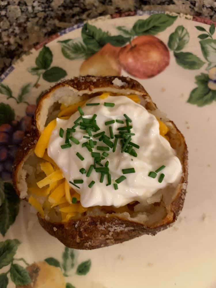 Air Fryer Baked Potatoes