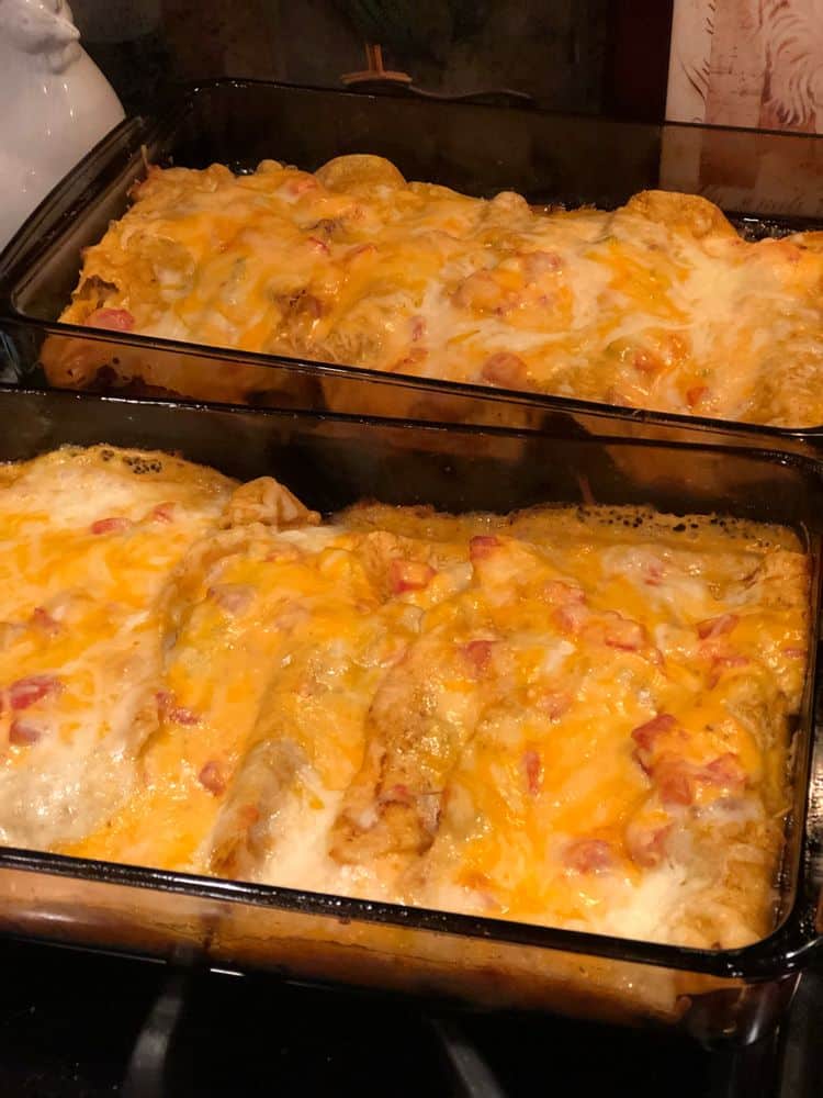 Beef and Cheese Enchiladas