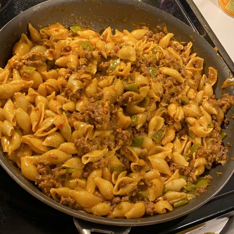 Cheesy Taco Pasta