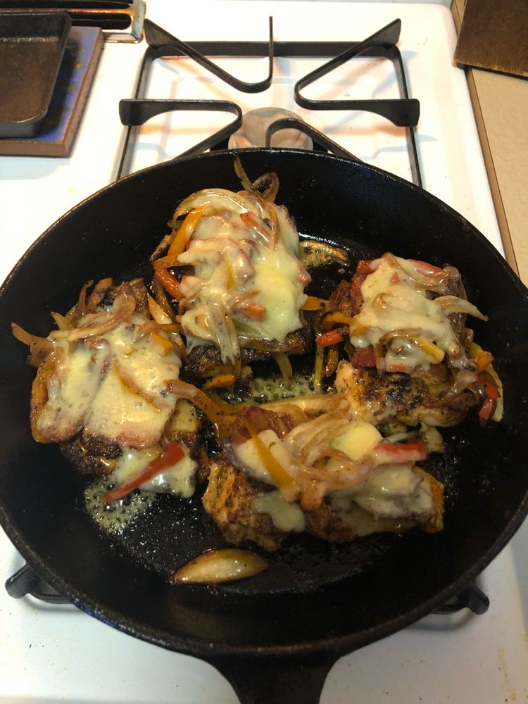 Chicken Fried Chicken With Onions & Buttermilk Gravy