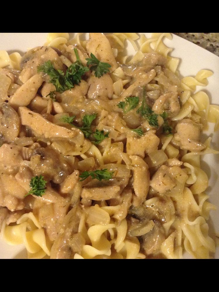 Chicken Stroganoff