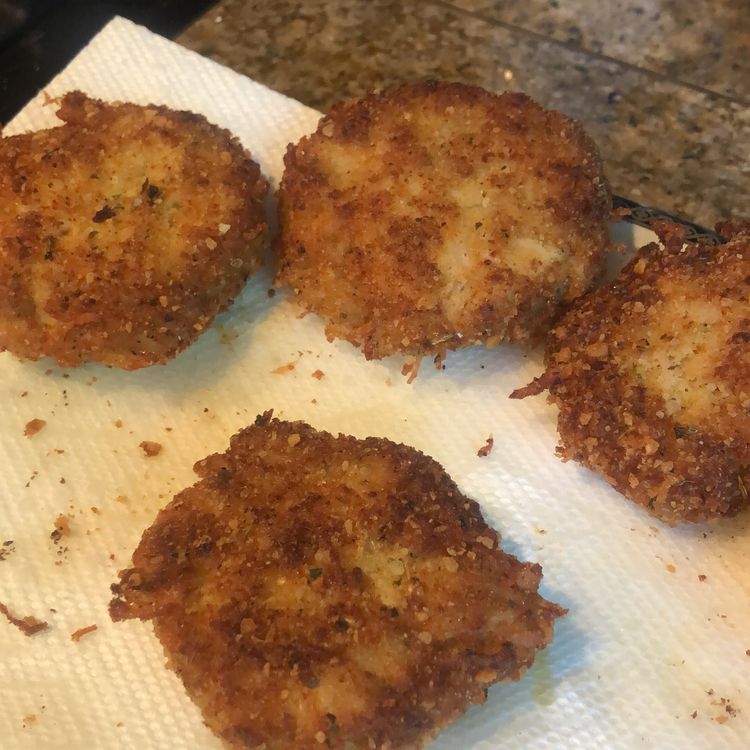 Crispy Chicken Fritters