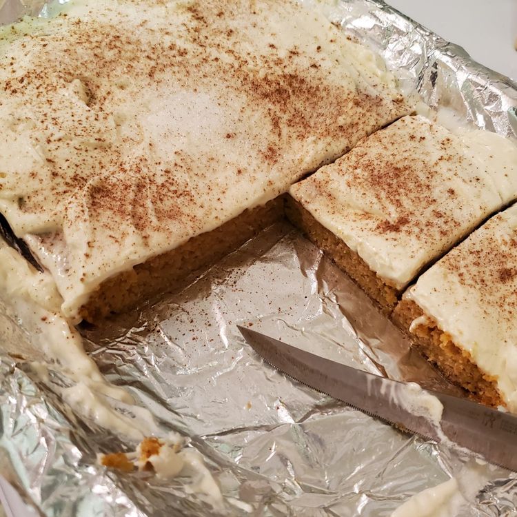 Keto Pumpkin Bars