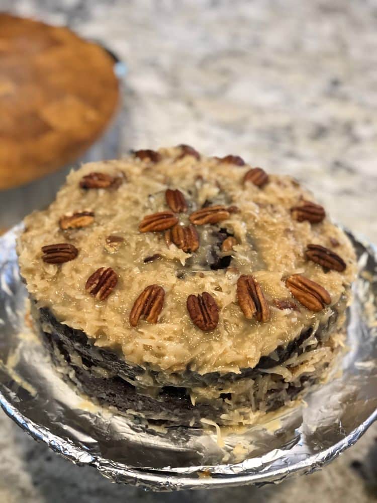 Mommy’s Birthday Cake – German Chocolate Cake