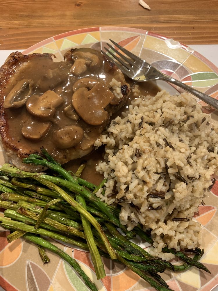 Mushroom Pork Chops