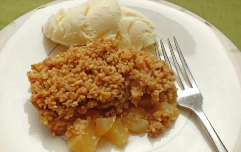 Poor Man’s Apple Cobbler